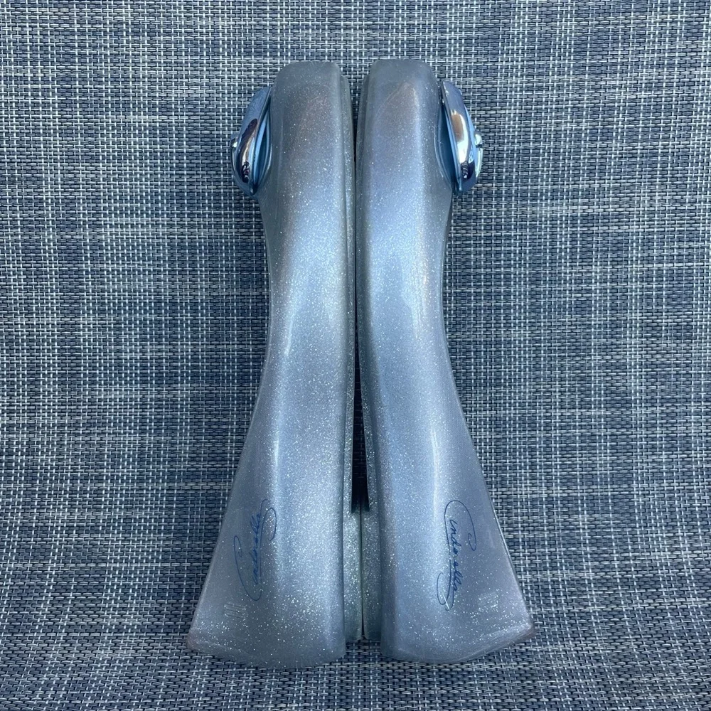 Mini Melissa Sweet Love Cinderella Disney Princess ballet flats Dress Shoes 2 Y
